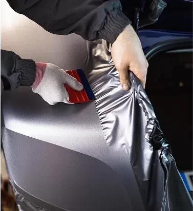 Detail check under light